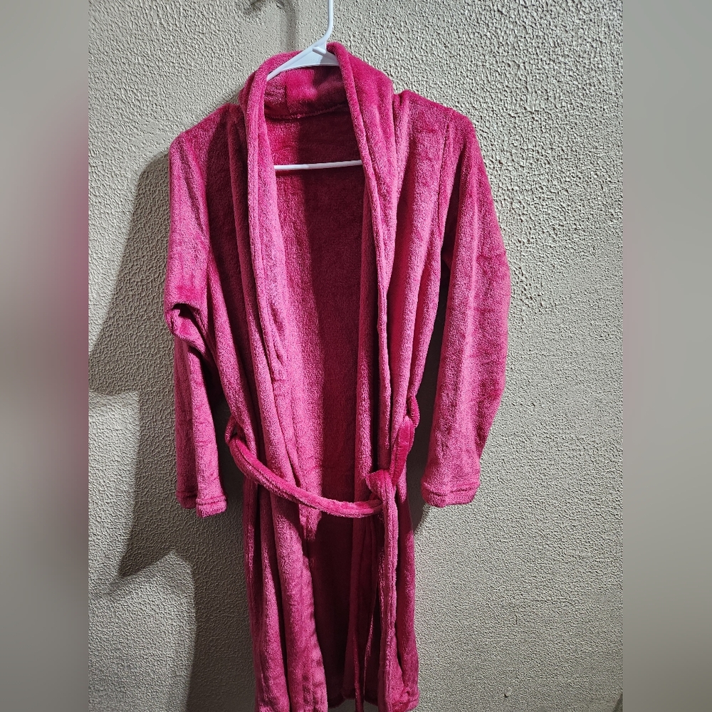 Plush Pink Bathrobe